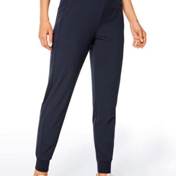 CRZ YOGA size 8/10 navy jogger pants - Picture 1 of 13